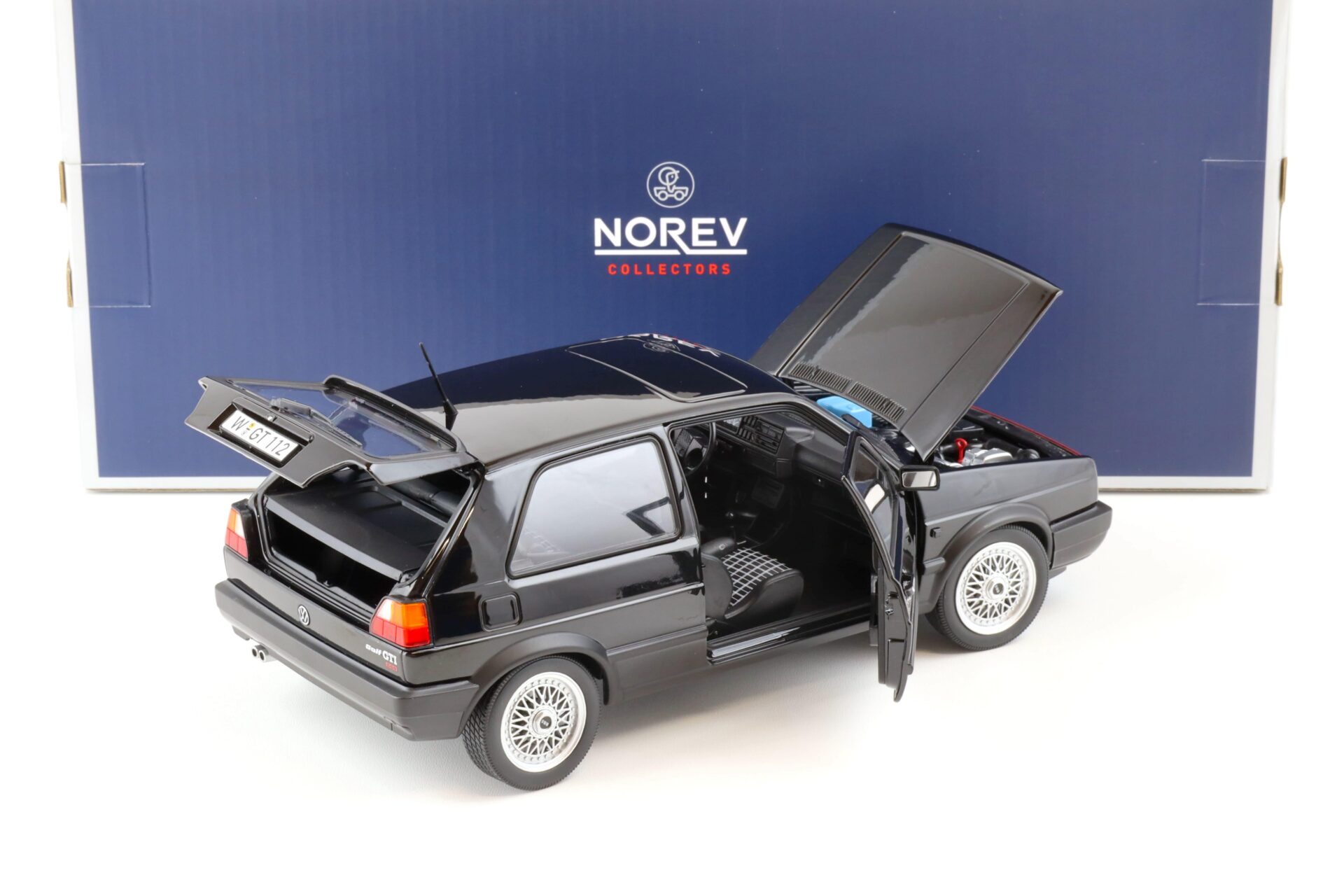 1:18 Norev 1990 VW Golf 2 II GTI G60 black 188444