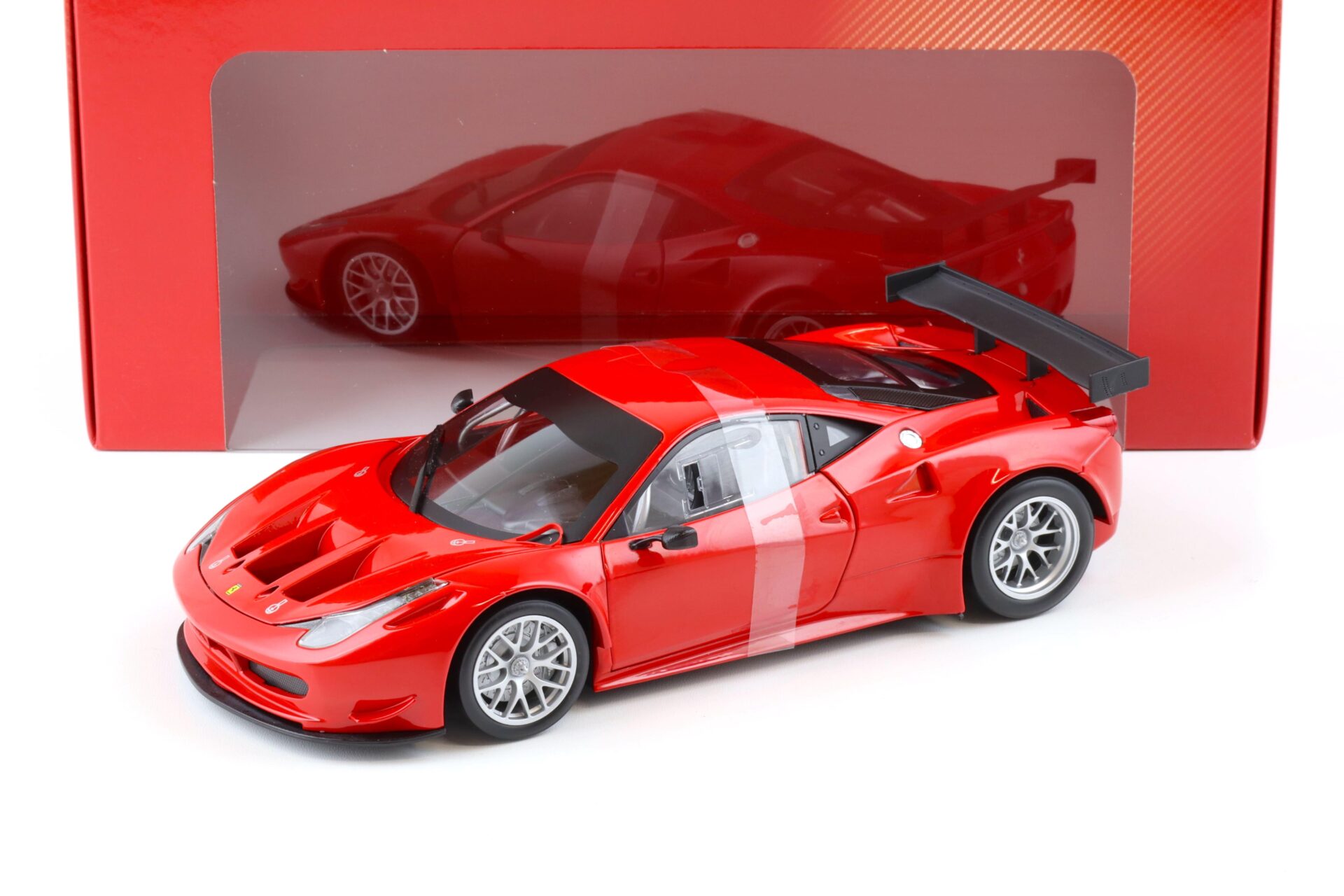 1:18 Hot Wheels Ferrari 458 Italia GT2 red BCJ77 – Premium-Modelcars