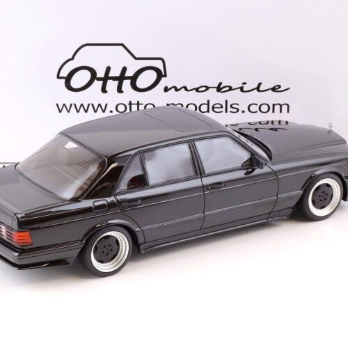 1:18 OTTO mobile OT297 Mercedes-Benz S-CLASS 560SEL AMG (W126) black 1990 - Image 3