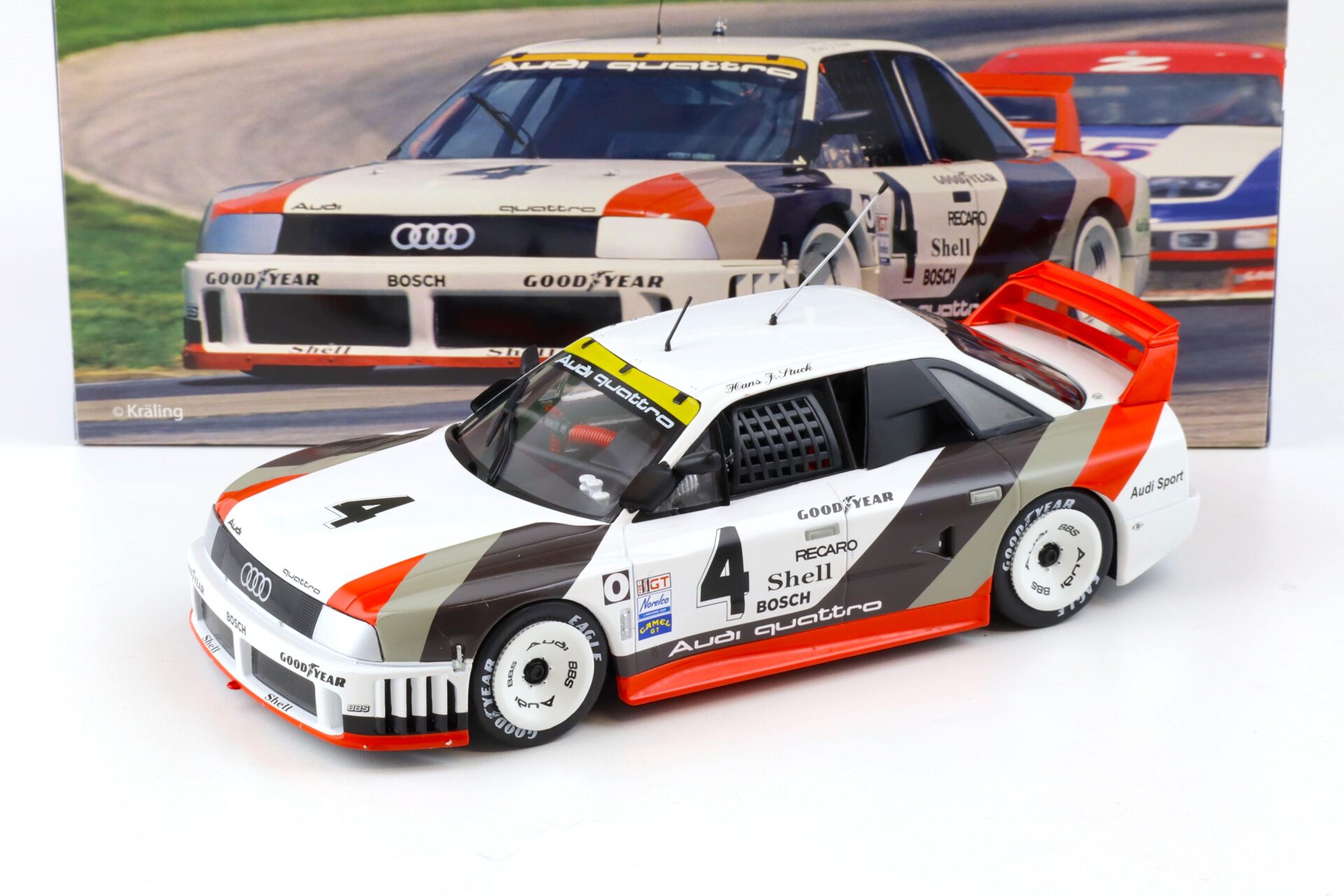 ID 82592 orig.jpg 1:18 WERK83 Audi 90 IMSA GTO 2nd Place Race Portland 1989 H.J.Stuck #4