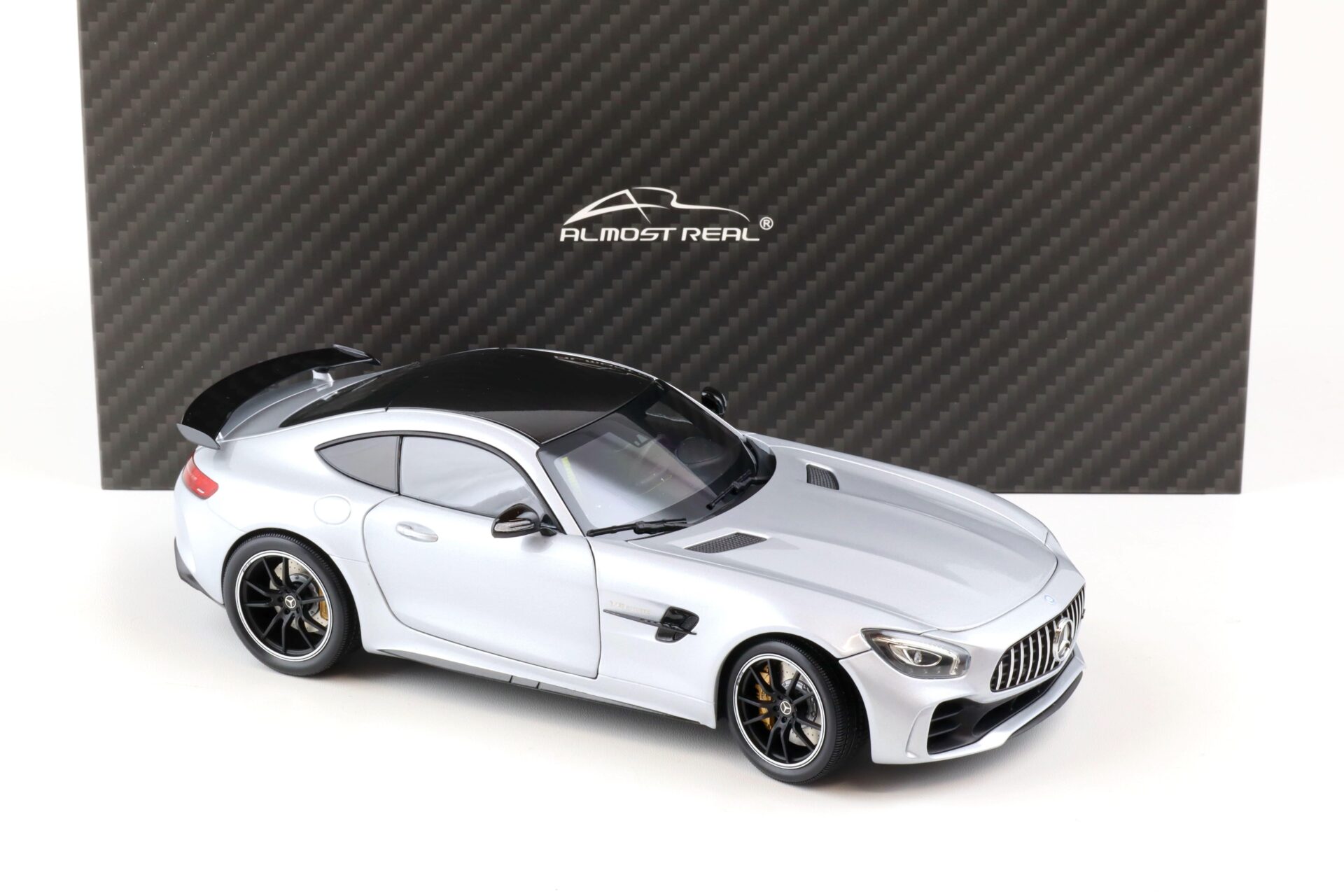 1:18 Almost Real Mercedes AMG GT R 2017 Coupe iridium silver