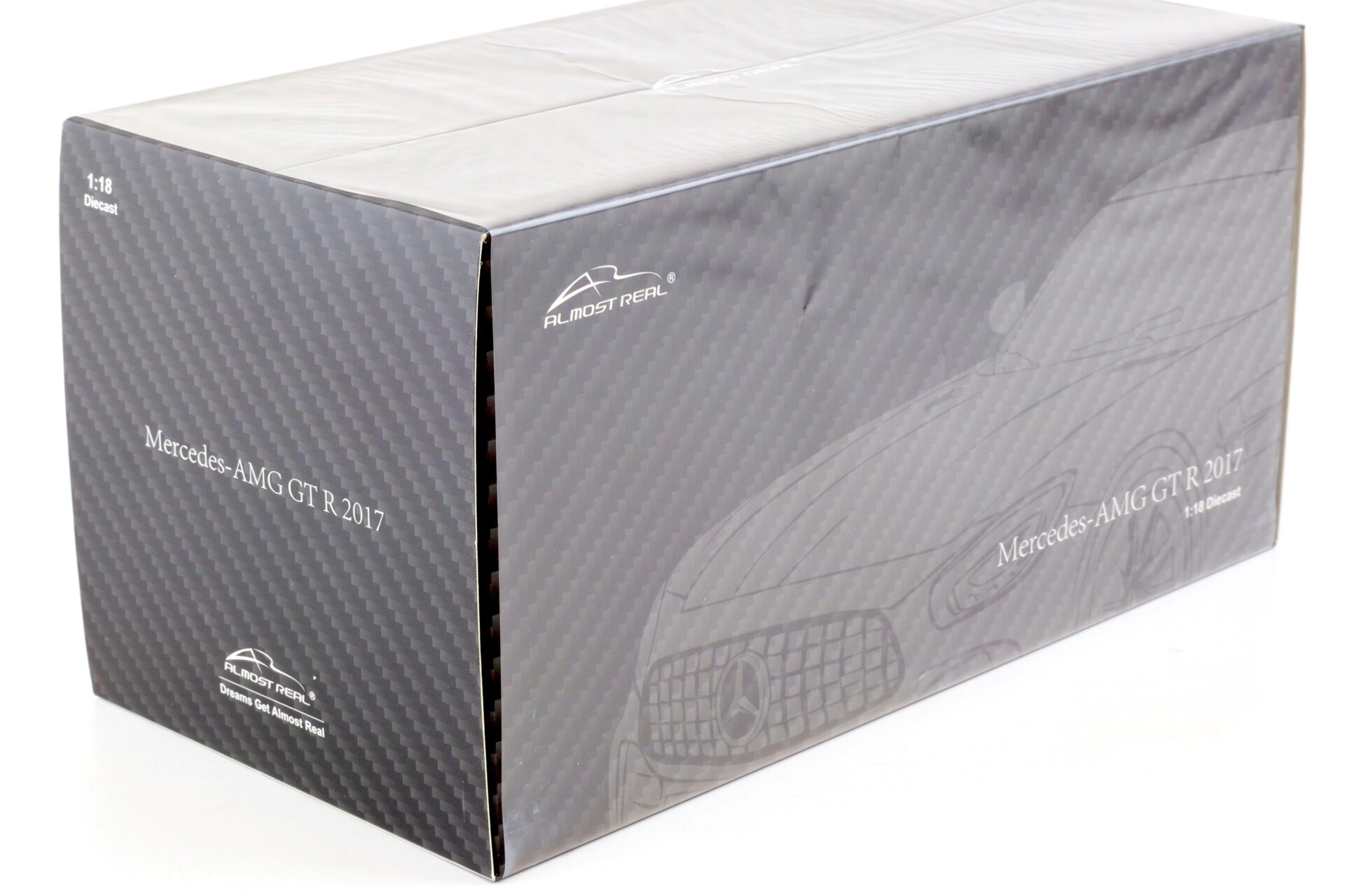 1:18 Almost Real Mercedes AMG GT R 2017 Coupe iridium silver