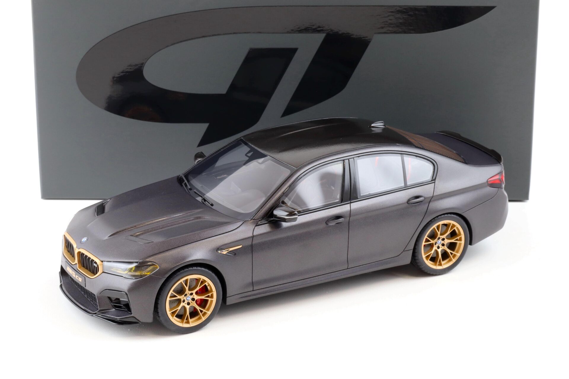 1:18 GT Spirit GT893 BMW M5 CS (F90) Limousine Frozen Brands Hatch grey matt 2021