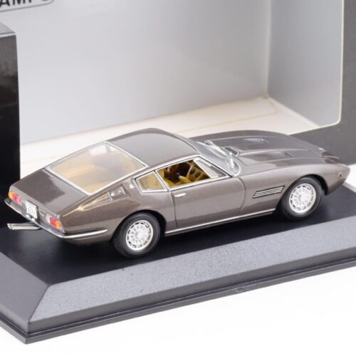 1:43 Minichamps Maserati Ghibli Coupe 1969 Bruno metallizzato brown metallic
