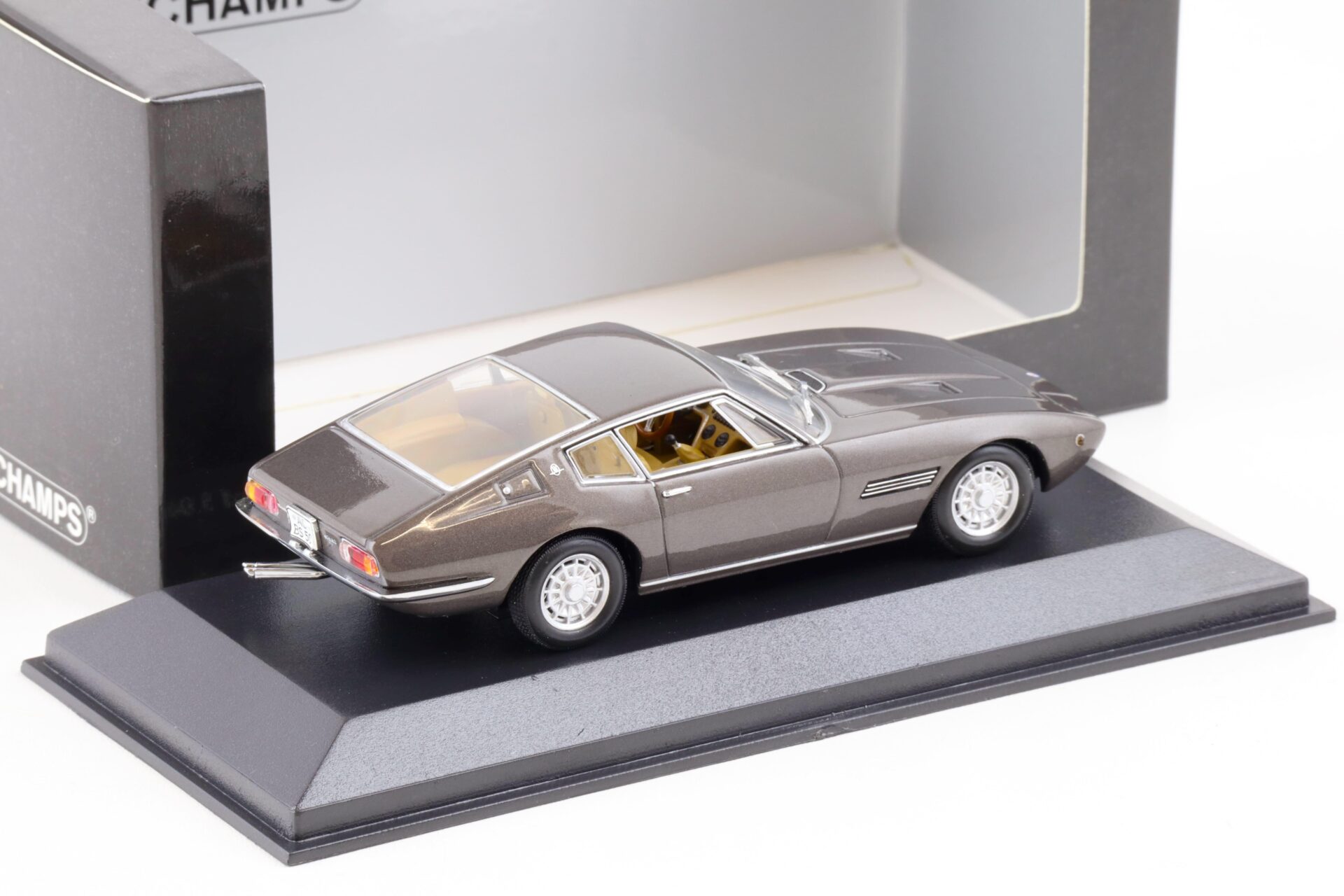 1:43 Minichamps Maserati Ghibli Coupe 1969 Bruno metallizzato brown metallic