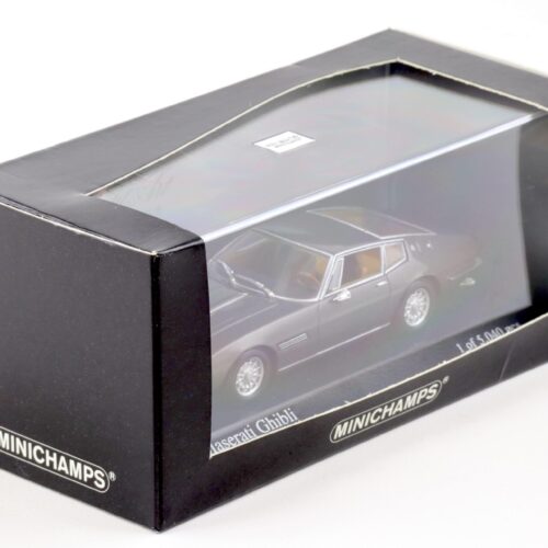 1:43 Minichamps Maserati Ghibli Coupe 1969 Bruno metallizzato brown metallic