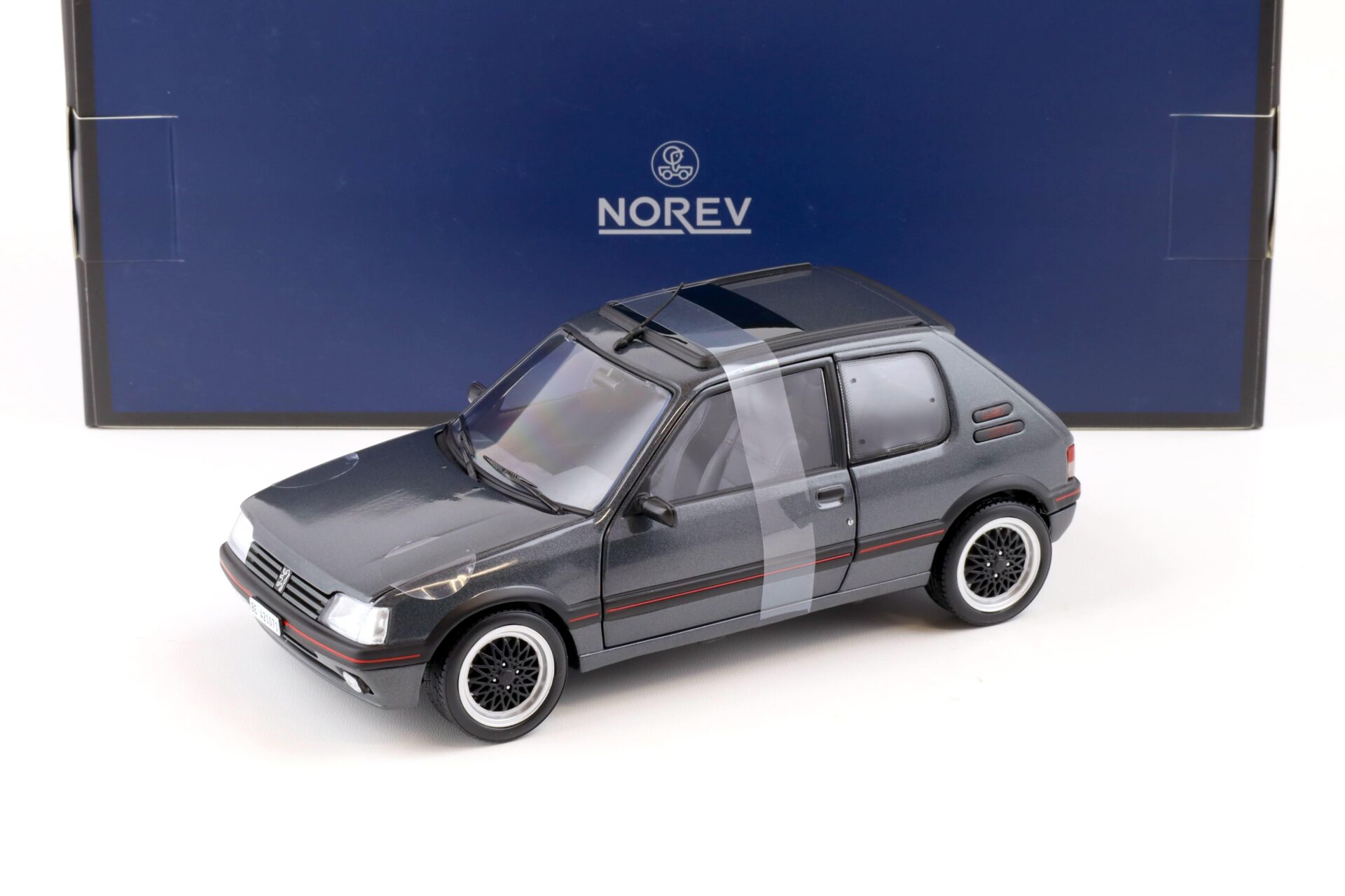 ID 83738 orig.jpg 1:18 Norev Peugeot 205 GTi Collection 1992 graphite grey - Limited 300 pcs.