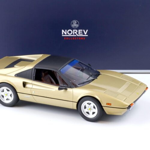 1:18 Norev Ferrari 308 GTS Quattrovalvole 1982 gold oro chiaro - Limited 1000 pcs. - Image 2