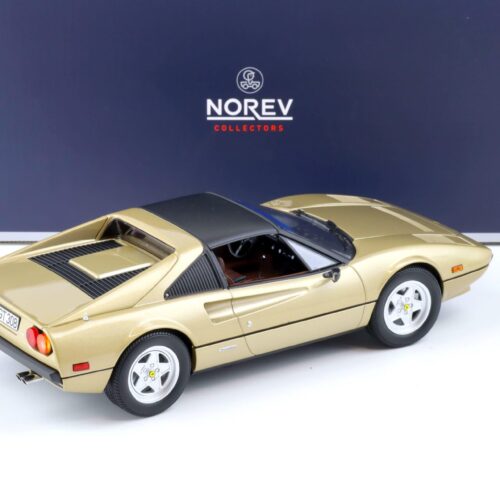 1:18 Norev Ferrari 308 GTS Quattrovalvole 1982 gold oro chiaro - Limited 1000 pcs. - Image 3