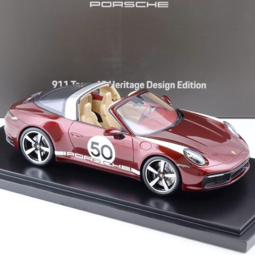 1:18 Spark Porsche 911 (991) Targa 4S Heritage Design Edition cherry red WAP DEALER