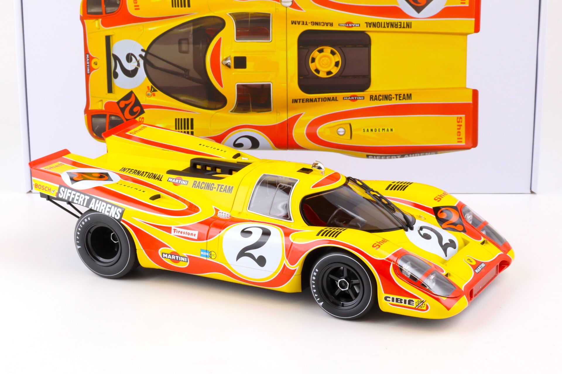 1:12 Norev Porsche 917K 9H Kyalami 1970 Siffert/ Ahrens #2 - Limited 200 pcs.