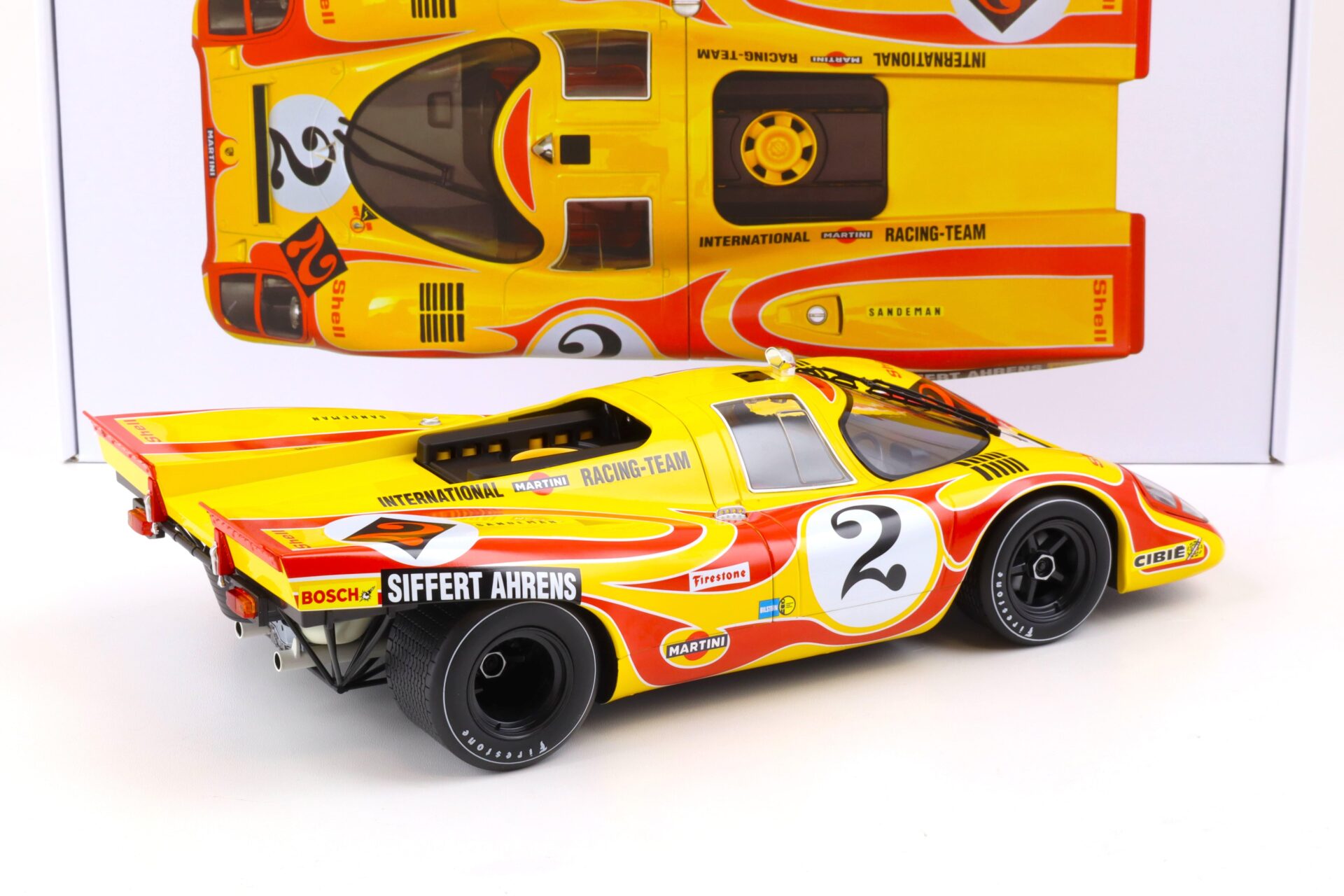 1:12 Norev Porsche 917K 9H Kyalami 1970 Siffert/ Ahrens #2 - Limited 200 pcs.