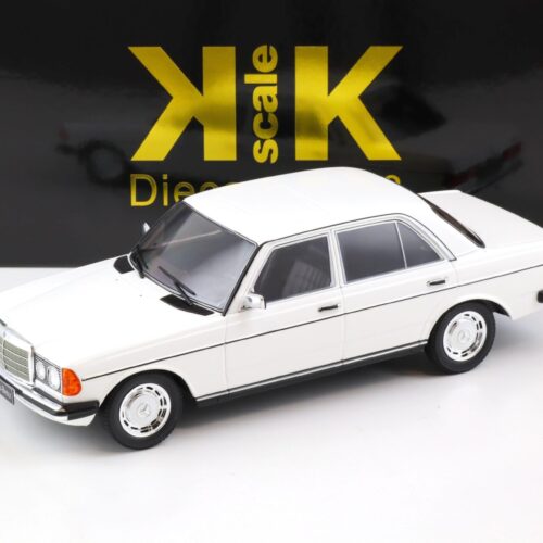 1:18 KK-Scale Mercedes 230E W123 Limousine white 1975