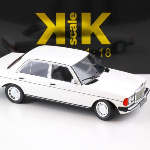 1:18 KK-Scale Mercedes 230E W123 Limousine white 1975