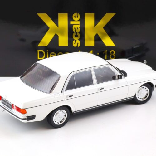 1:18 KK-Scale Mercedes 230E W123 Limousine white 1975