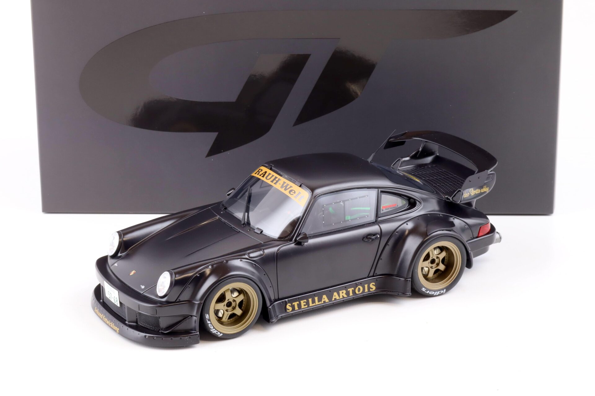 ID 84715 orig.jpg 1:18 GT Spirit GT421 Porsche 911 (964) RWB RAUH-Welt Stella Artois black 2008