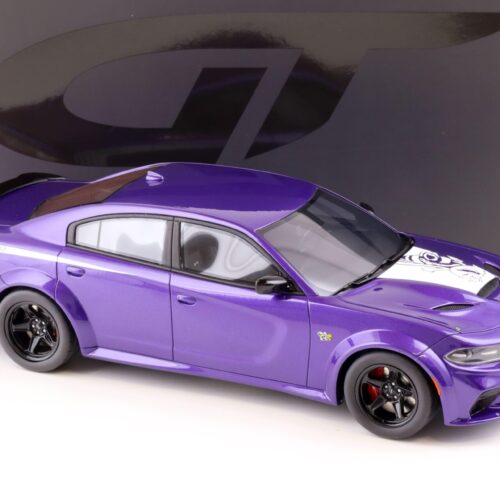 1:18 GT Spirit GT895 Dodge Charger Super Bee purple metallic 2023 - Image 2