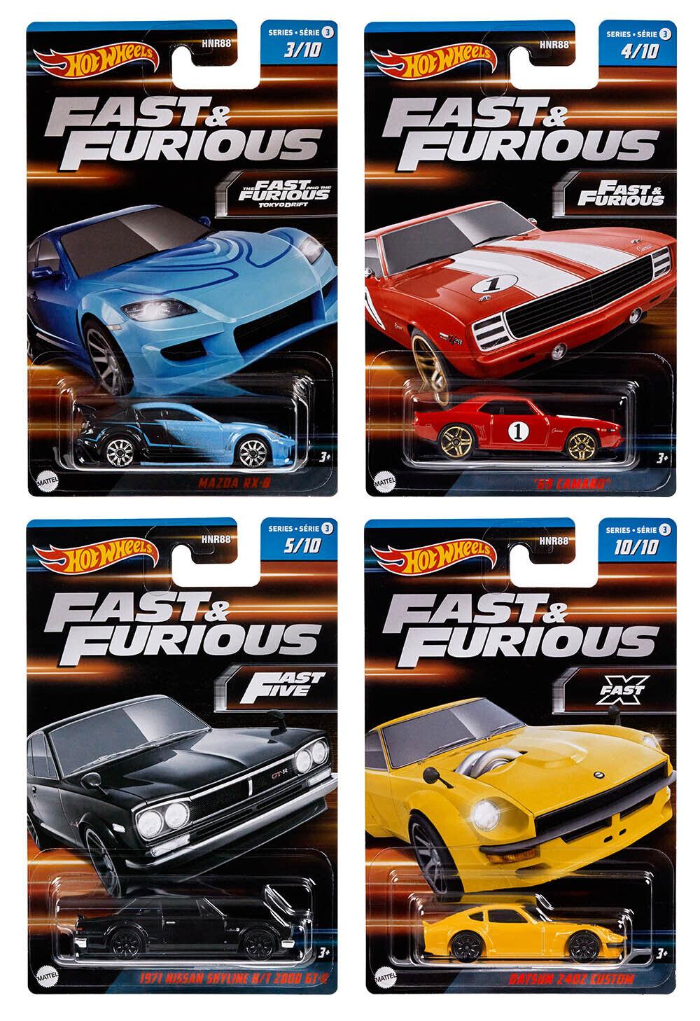 ID 84812 orig.jpg 1:64 Hot Wheels 2023 Fast & Furious SET 4 pcs. Datsun, Nissan, Mazda HNR88