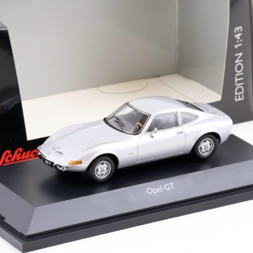 1:43 Schuco Opel GT Coupe silver metallic 05537