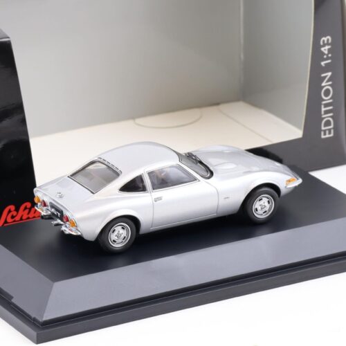 1:43 Schuco Opel GT Coupe silver metallic 05537