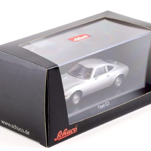 1:43 Schuco Opel GT Coupe silver metallic 05537