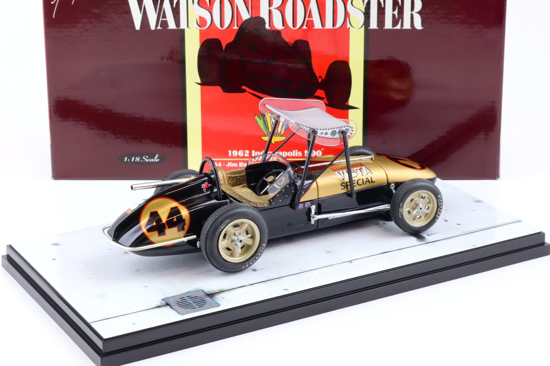 1:18 Carousel1 Watson Roadster Indianapolis 500 #44 Rathmann/ Vista 1962