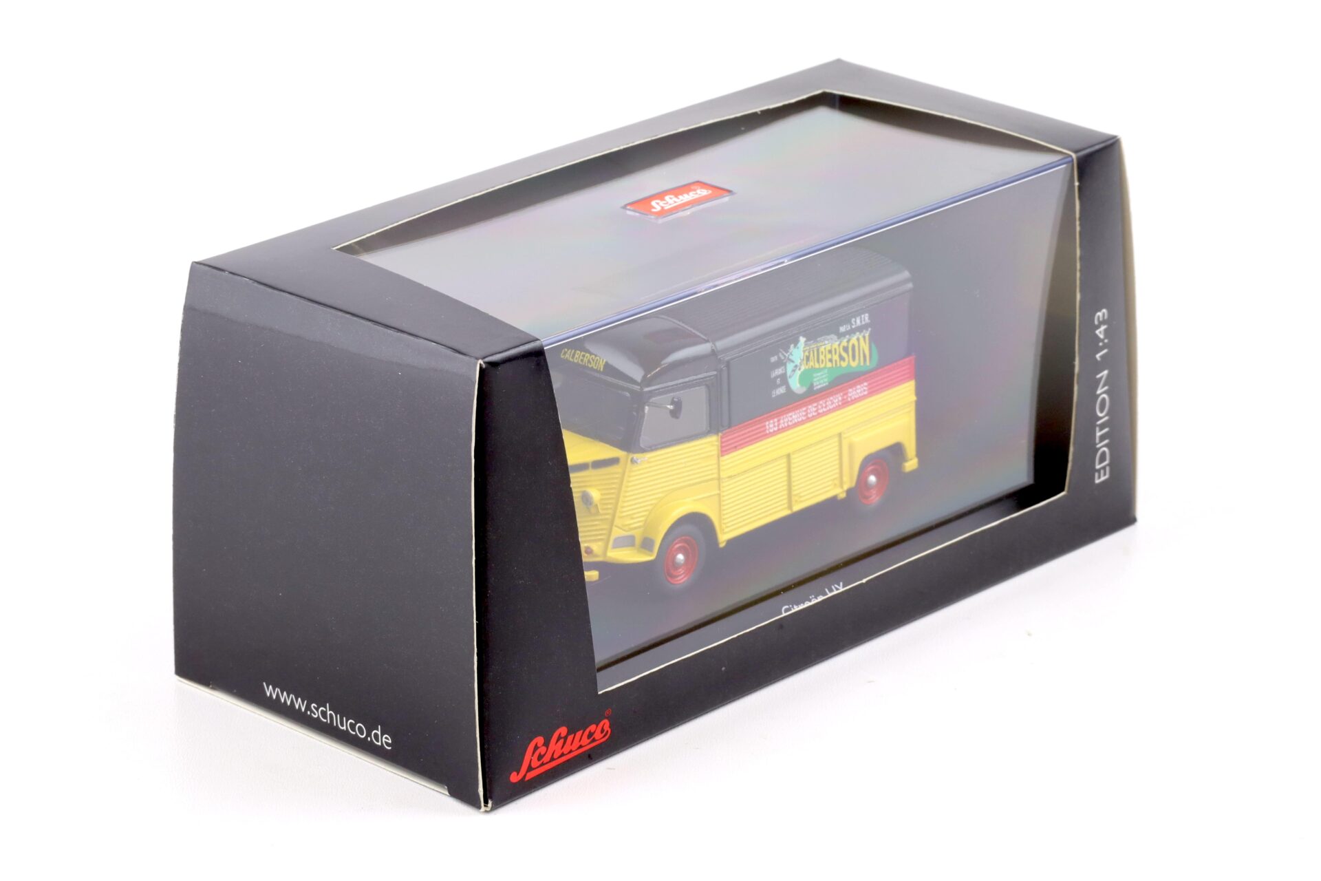 1:43 Schuco Citroen HY Kastenwagen Calberson yellow/ black