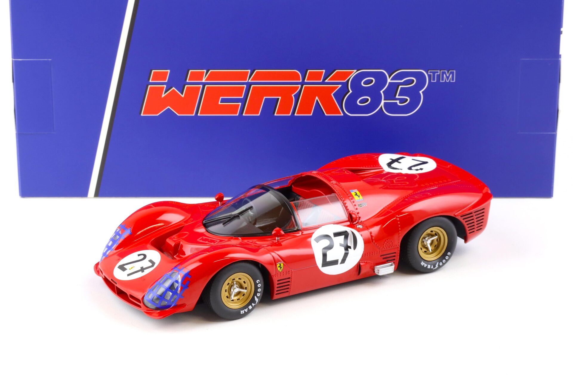 ID 85451 orig.jpg 1:18 WERK83 Ferrari 330 P3 Spyder 24h Le Mans 1966 Ginther/ Rodriguez #27 red