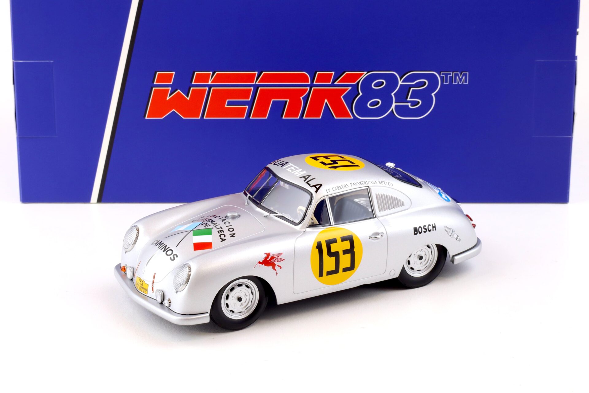 ID 85463 orig.jpg 1:18 WERK83 Porsche 356 SL Coupe Carrera Panamericana 1953 Contreras/ Alfonso #153