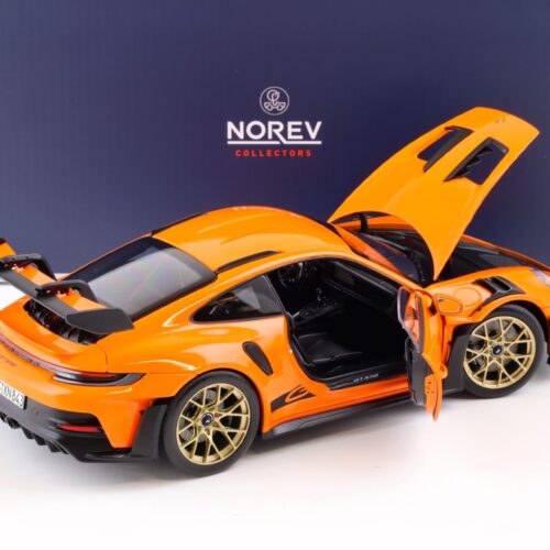 1:18 Norev Porsche 911 (992) GT3 RS Coupe 2022 Gulf orange 187360