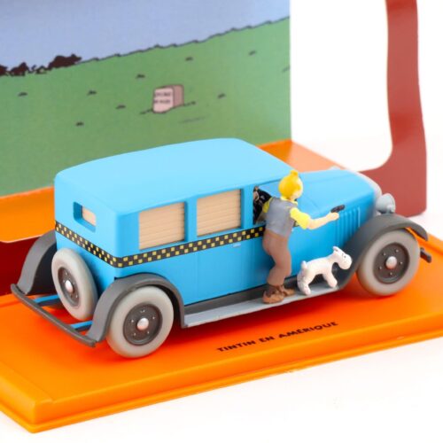 1:43 TINTIN Taxi Checker blue "Tintin" - Image 2