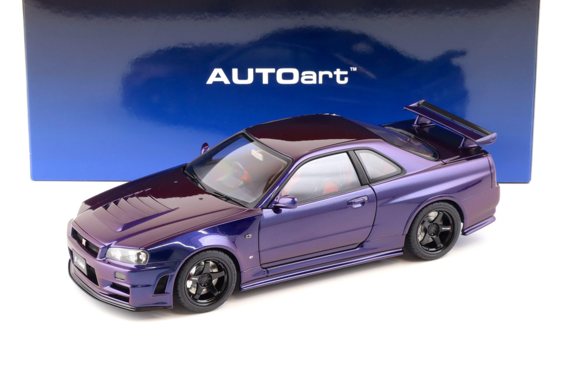 ID 86864 orig.jpg 1:18 AUTOart Nissan Skyline GT-R (R34) Z-Tune 2005 Midnight purple III 77464