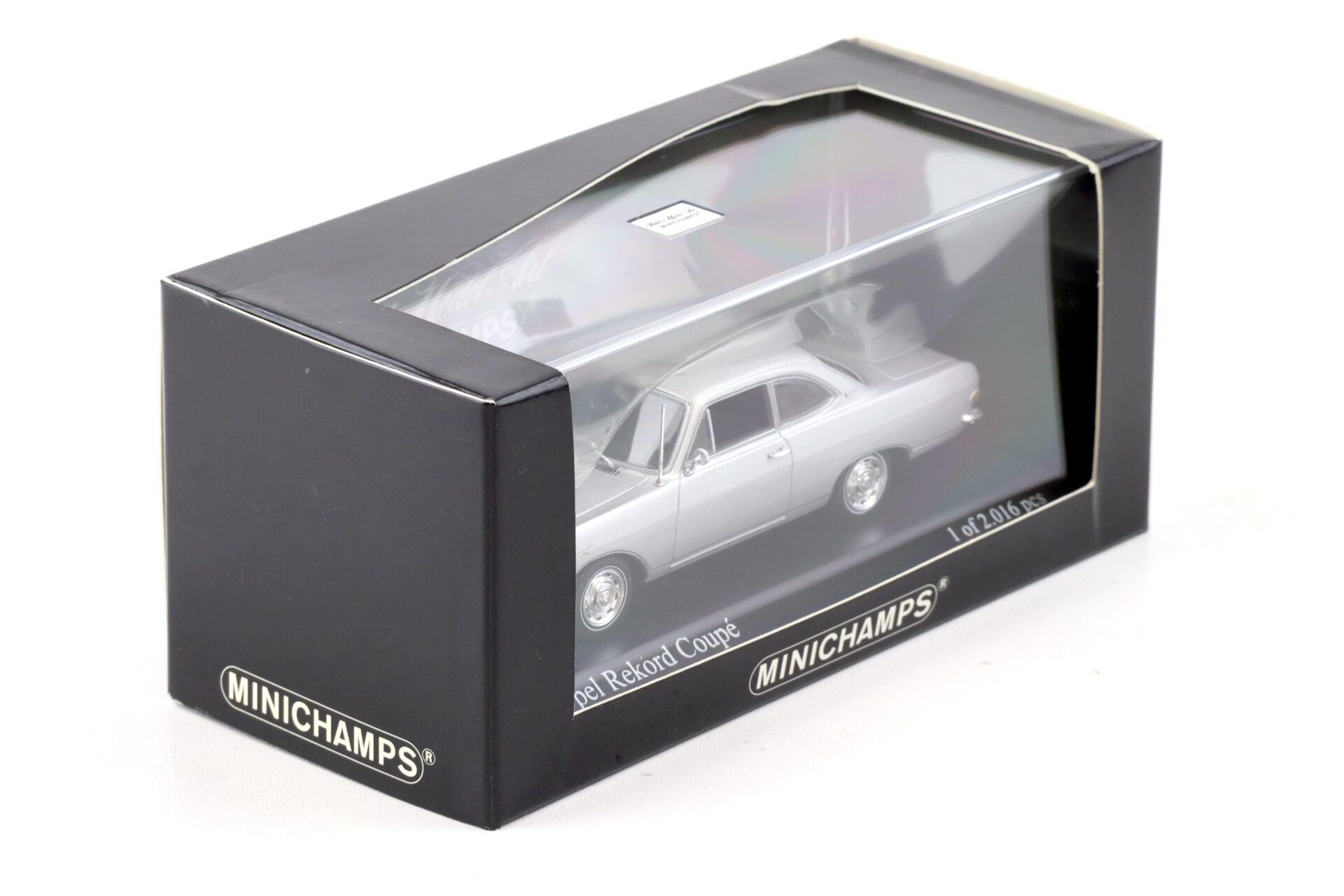 1:43 Minichamps Opel Rekord A Coupe 1963 Laplata silver