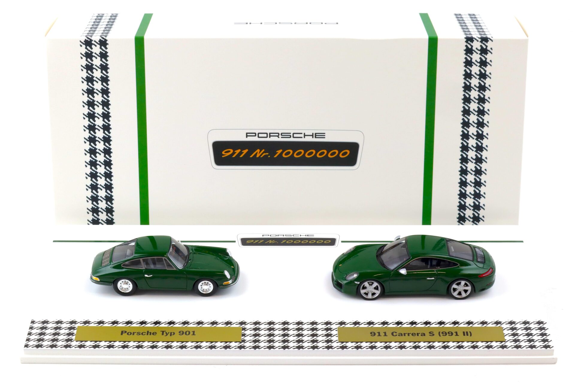 ID 87336 orig.jpg 1:43 Spark Porsche 911 (991.II) + Porsche 901 SET 911 Nr. 1000000 Limited WAX DEALER