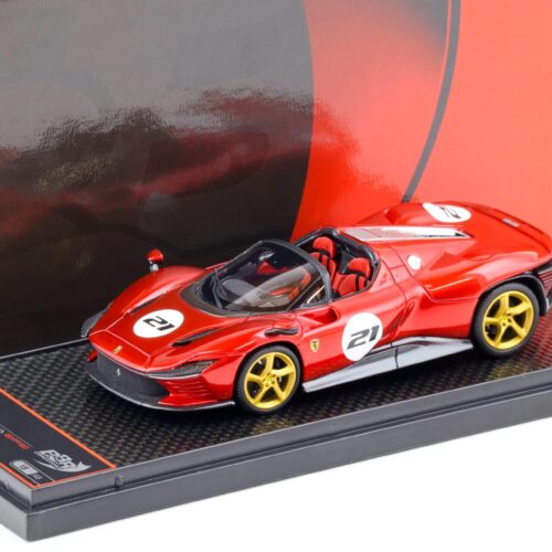1:43 BBR Ferrari SP3 Daytona Serie Icona Rosso Magma red #21 - Limited 48 pcs.