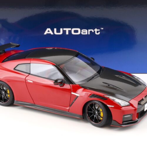 1:18 AUTOart Nissan GT-R (R35) Nismo Special Edition 2022 Vibrant red 77502