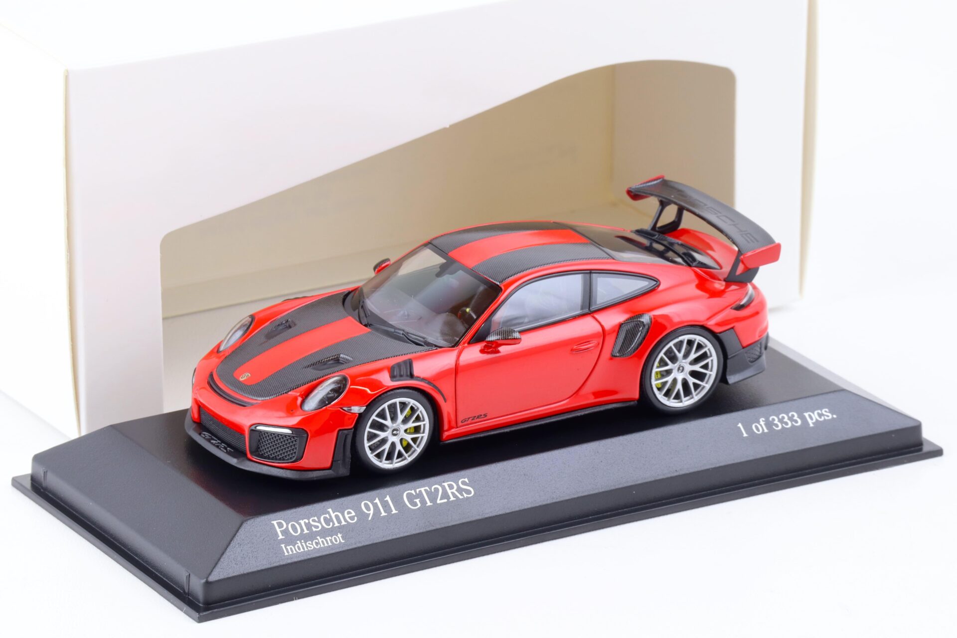 ID 87690 orig.jpg 1:43 Minichamps Porsche 911 (991.2) GT2 RS Weissach Package 2018 Indisch red/ silver wheels