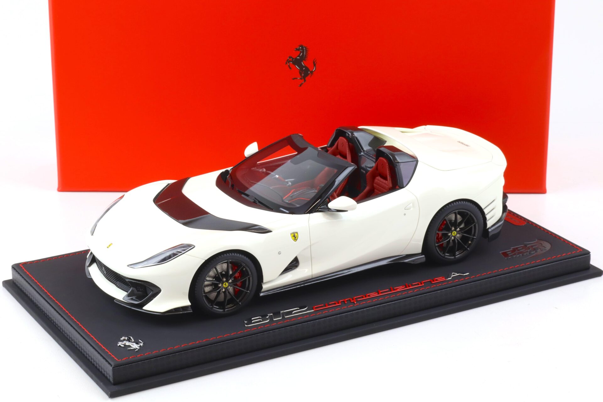 ID 87975 orig.jpg 1:18 BBR Ferrari 812 Competizione A Avus white/ red interior - with Showcase - Limited 24 pcs.