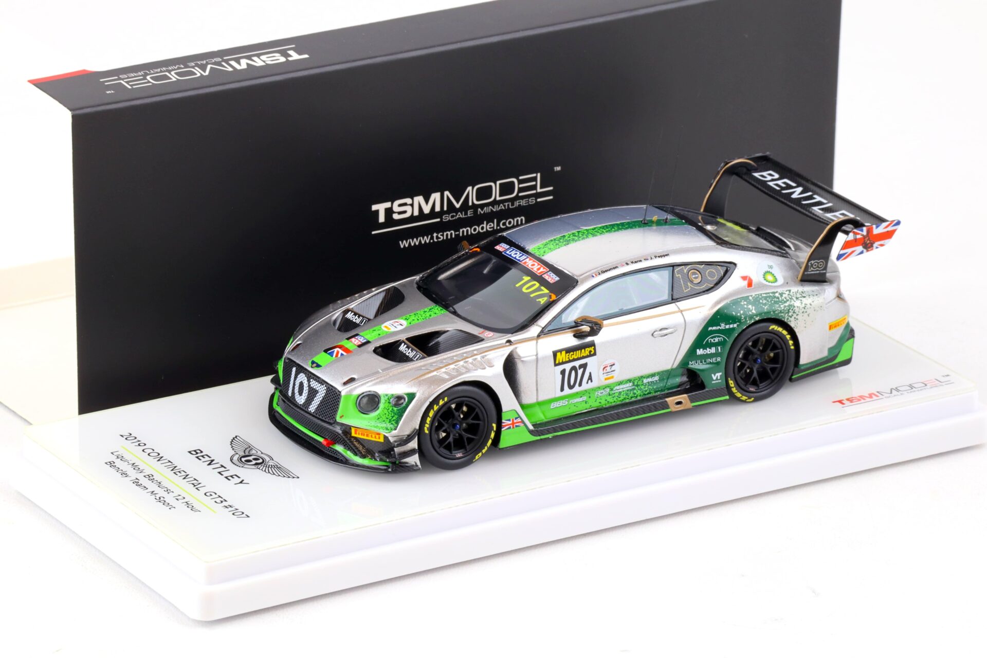 ID 88322 orig.jpg 1:43 TSM Model Bentley Continental GT3 #107A Liqui-Moly Bathurst 12h 2019 TSM439450
