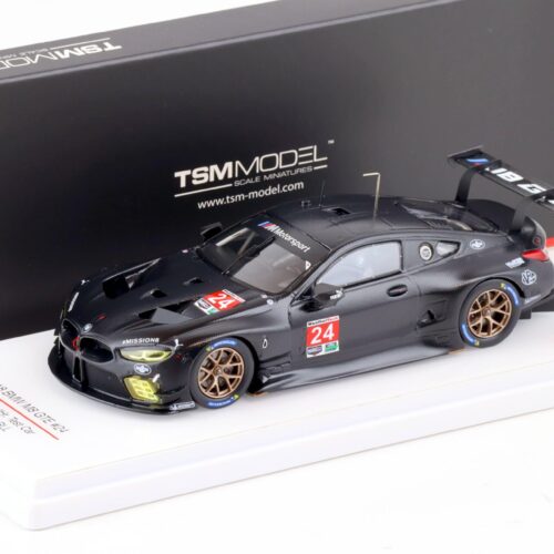 1:43 TSM Model BMW M8 GTE #24 Daytona 24h Test Car Team RLL Carbon