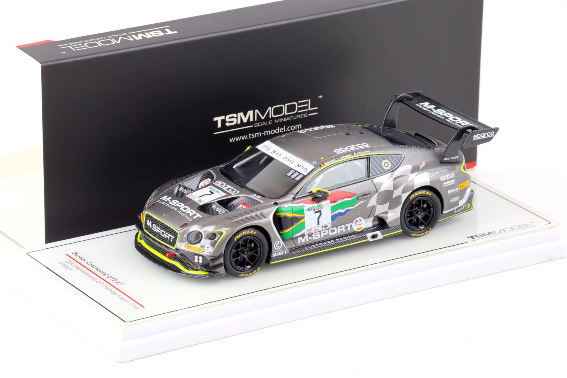 ID 88326 orig.jpg 1:43 TSM Model Bentley Continental GT3 #7 M-Sport GT Challenge Kyalami 9h 2020 TSM430566