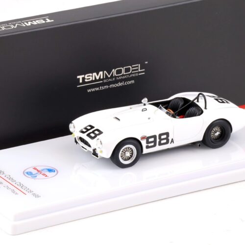 1:43 TSM Model Shelby Cobra CSX2008 #98 SCCA Riverside 2nd Place 1963 Ken Miles TSM430520