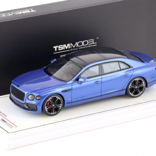 1:43 TSM Model Bentley Continental Flying Spur Neptune blue TSM430525