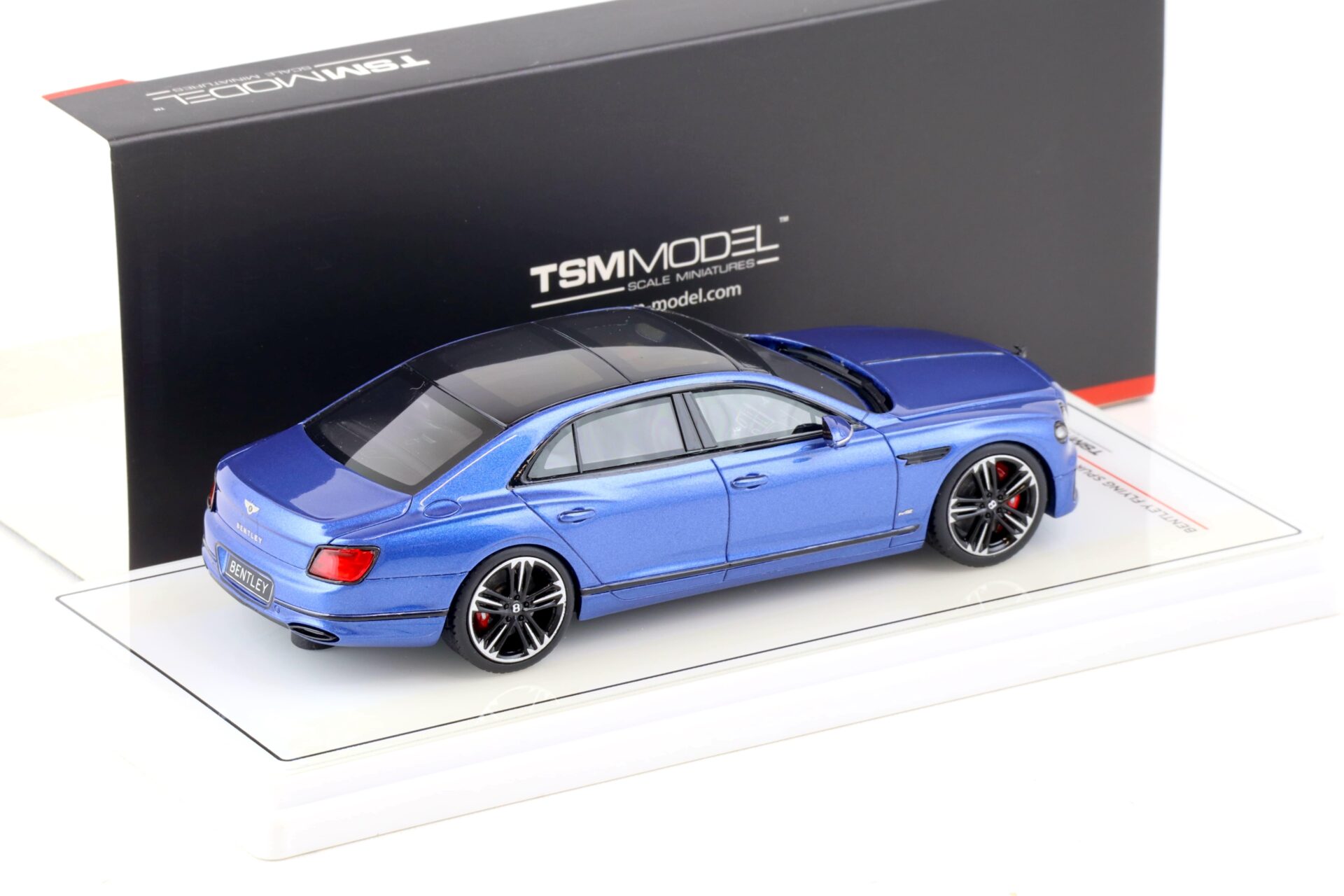 1:43 TSM Model Bentley Continental Flying Spur Neptune blue TSM430525