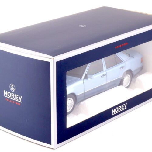 1:18 Norev Mercedes 230 E W124 Limousine 1990 light blue metallic 183945