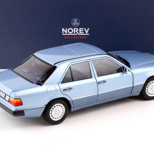 1:18 Norev Mercedes 230 E W124 Limousine 1990 light blue metallic 183945