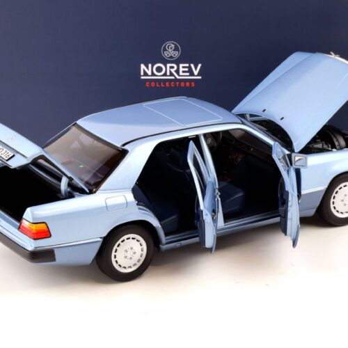 1:18 Norev Mercedes 230 E W124 Limousine 1990 light blue metallic 183945