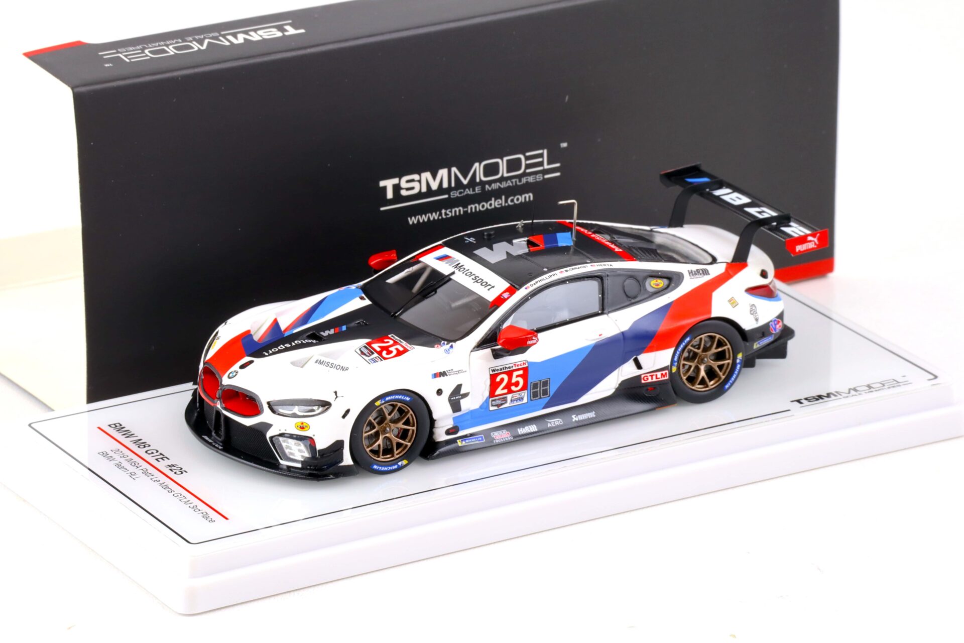 ID 88472 orig.jpg 1:43 TSM Model BMW M8 GTE #25 IMSA Petit LM GTLM 3rd Place 2019 TSM430469