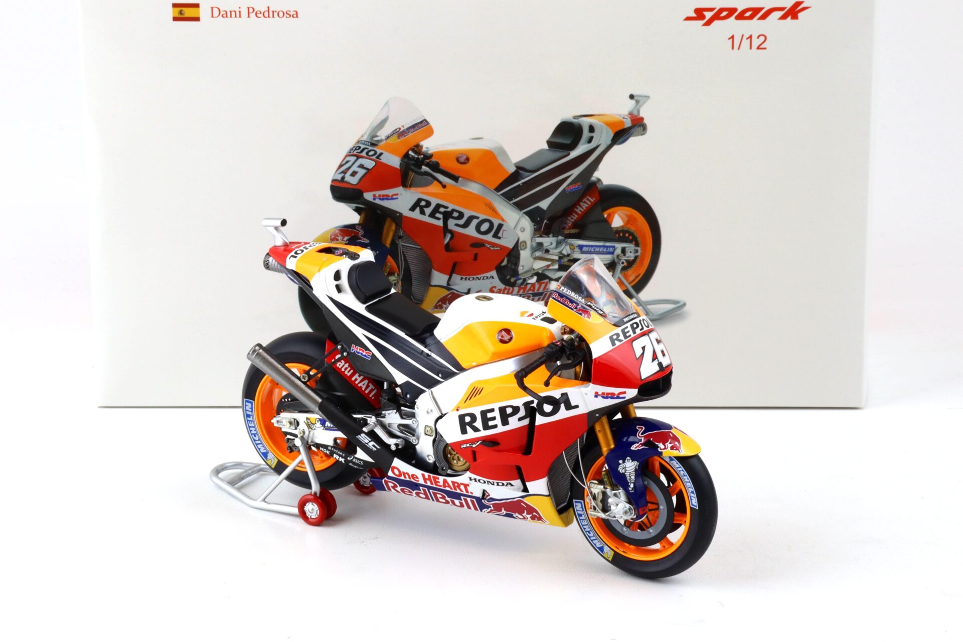 1:12 Spark Honda RC213V Team Repsol Dani Pedrosa #26 Moto GP 2016