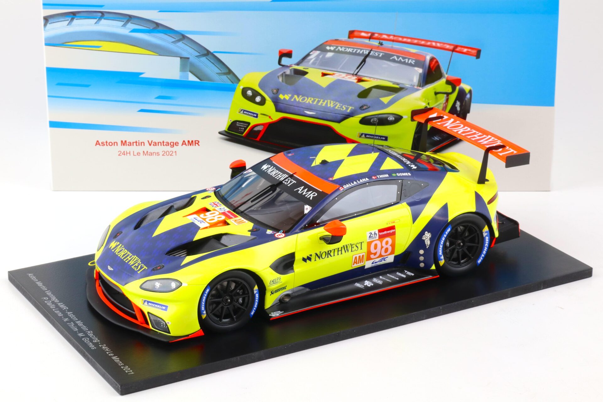 ID 89063 orig.jpg 1:18 Spark Aston Martin Vantage AMR #98 Le Mans 2021 Dalla Lana/ Thiim/ Gomes